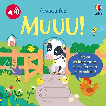 LIVRO A VACA FAZ MUUU EMPURRE E OUCA