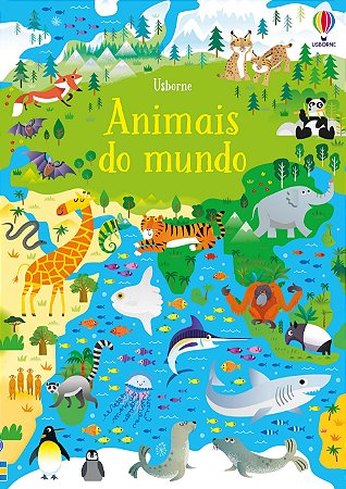 LIVRO ANIMAIS DO MUNDO LIVRO COM QUEBRACABECA