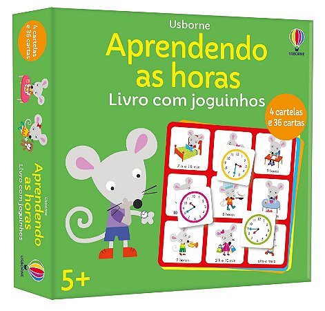 LIVRO APRENDENDO AS HORAS LIVRO COM JOGUINHOS
