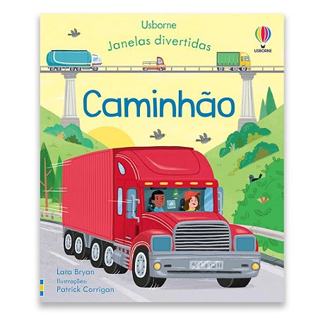 LIVRO CAMINHAO JANELAS DIVERTIDAS