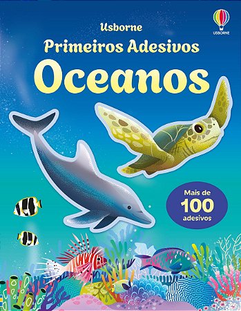 LIVRO OCEANOS PRIMEIROS ADESIVOS