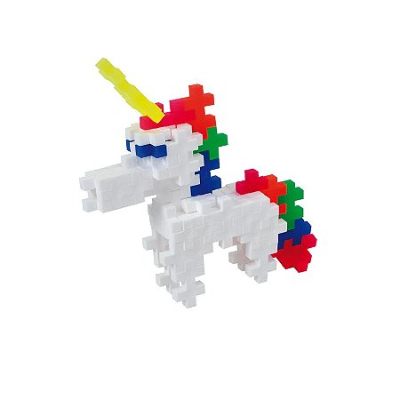 PLUS PLUS TUBO UNICORNIO 100 PCS