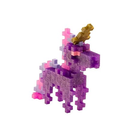 PLUS PLUS GLITTER UNICORNIO 100 PCS