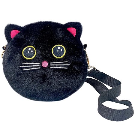 BOLSA EM TECIDO COLECAO CAT BLACK
