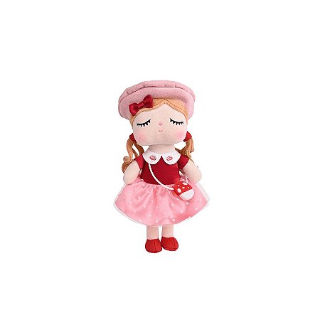 BONECA MINI ANGELA CHER COGUMELO 20CM