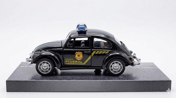 NETCAR METAL EDICAO ESPECIAL FUSCA POLICIA FEDERAL ESTILO ANOS 60 FRICCAO