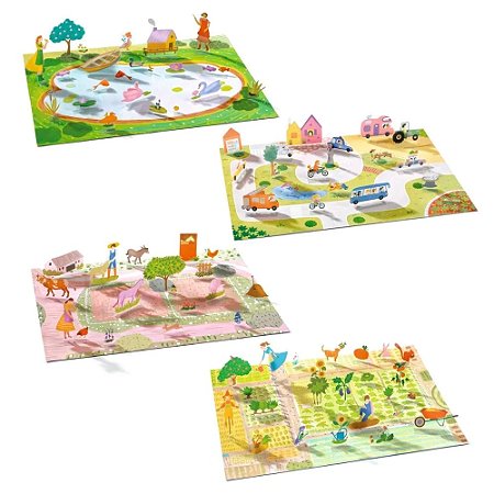 ADESIVOS LIFT-UP 3D FAZENDA