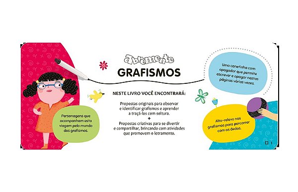 LIVRO ABREMENTE ESCREVER E APAGAR GRAFISMOS