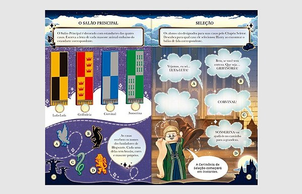 LIVRO LEGO BOOKS HARRY POTTER EXPLORE HOGWARTS