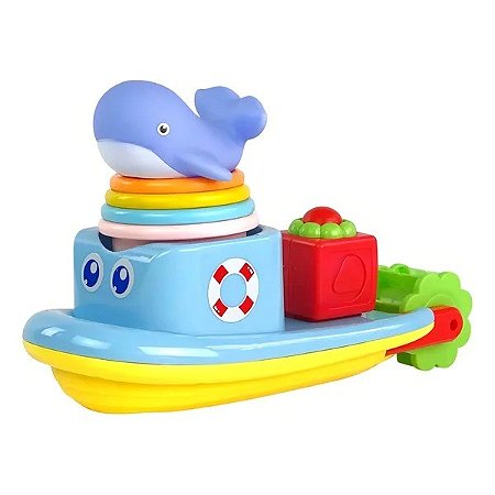 BRINQUEDO BARCO DE BANHO INFANTIL