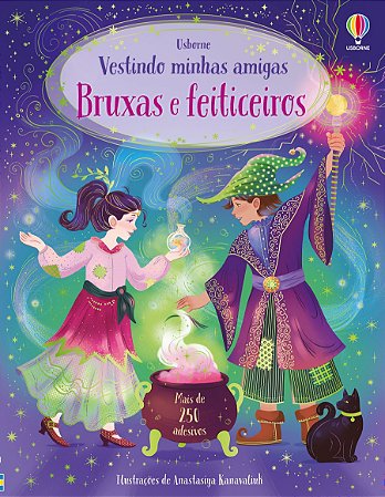 LIVRO BRUXAS E FEITICEIROS VESTINDO MINHAS AMIGAS