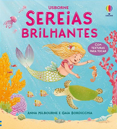 LIVRO SEREIAS BRILHANTES LIVRINHOS COM TEXTURAS BRILHANTES
