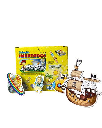 COLECAO IMANTADOS GRANDES AVENTURAS