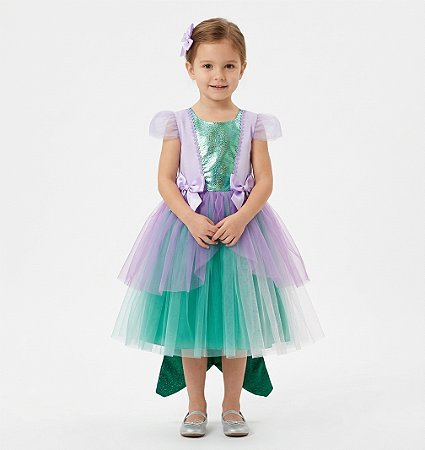 FANTASIA VESTIDO PRINCESA SEREIA
