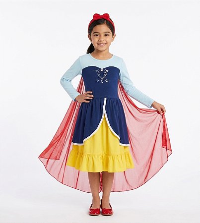 VESTIDO BRANCA DE NEVE PP