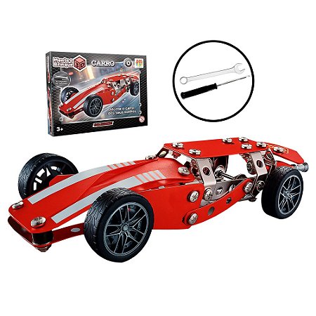 MONTE E BRINQUE 3D CARRO