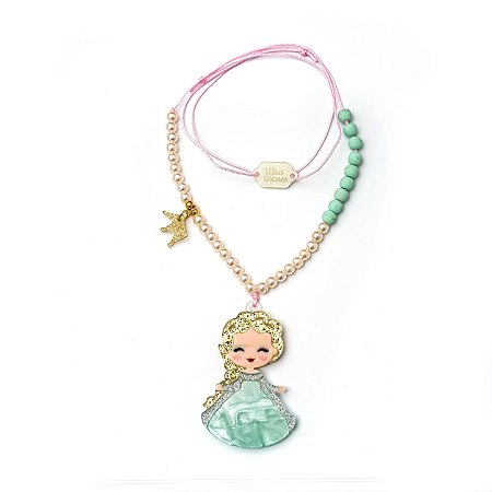 COLAR FASHION GIRL PEROLADO ELSA