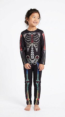 FANTASIA HALLOWEEN ESQUELETO MEXICANO TAM G