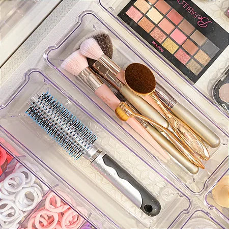 Conjunto 8 Organizadores de Gaveta em Acrilíco