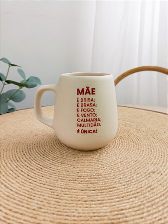 Caneca 260ml Mãe é Única