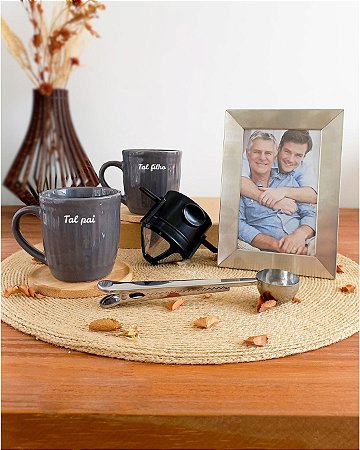 Kit Presente Tal Pai Tal Filho