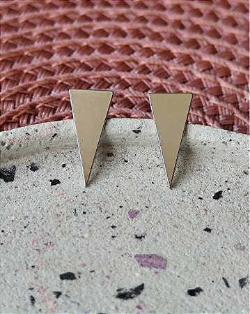 Brinco Triângulo Ponta