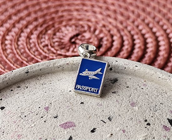 Berloque Passaporte Azul