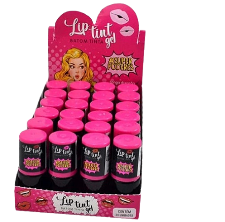 Batom Tinta -Lip Tin Gel Super Poderes