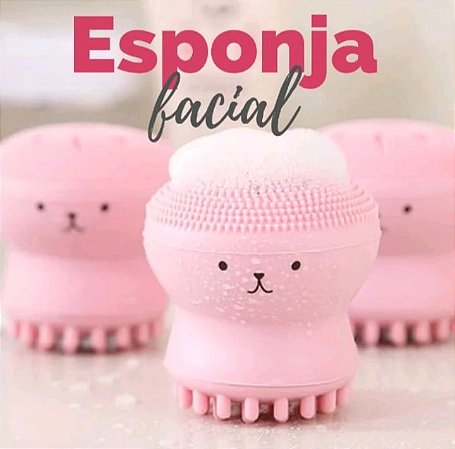 Esponja de Limpeza Facial