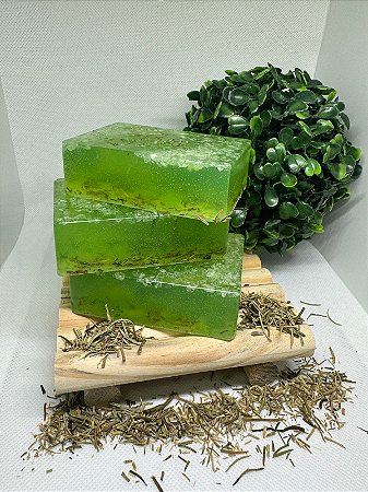 Sabonete Relaxante de Alecrim e Sal Grosso