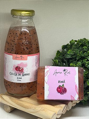 Kit: Geléia e Banho com Sabonete em Barra
