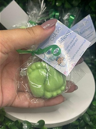 Lembrancinha pé de bebê