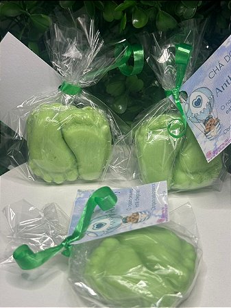 Kit: 30 Lembrancinhas pé de bebê