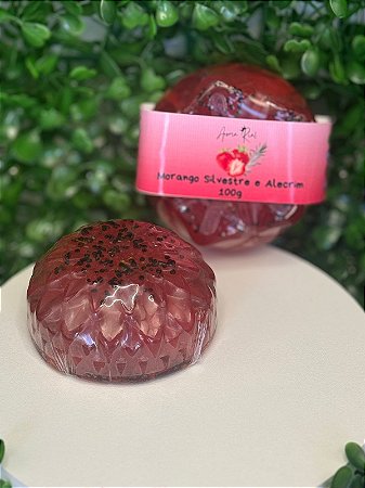 Sabonete Morango Silvestre e Alecrim