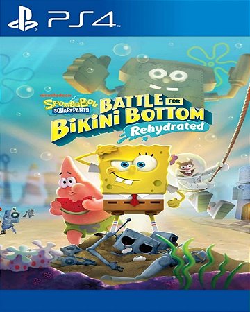 Bob Esponja Calça Quadrada PS4 Mídia Digital