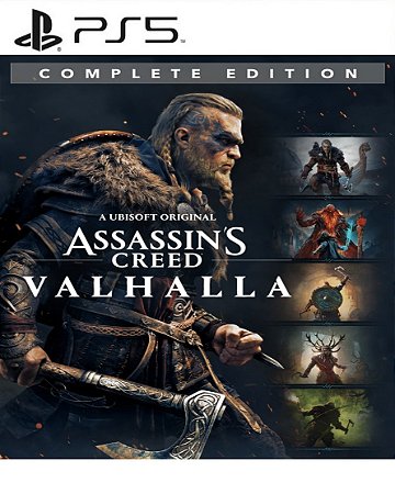 Assassins Creed Valhalla Complete Edition PS5 Mídia Digital