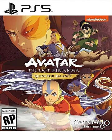 Avatar The Last Airbender: Quest for Balance PS5 Mídia Digital