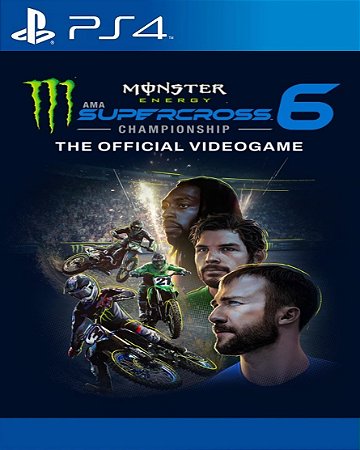 Monster Energy Supercross - The Official Videogame 6 PS4 Mídia Digital