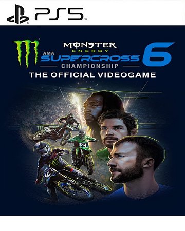 Monster Energy Supercross - The Official Videogame 6 PS5 Mídia Digital