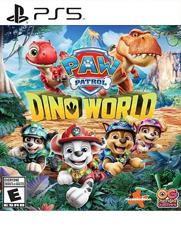 Patrulha Canina O Mundo dos Dinossauros PS5 Mídia Digital
