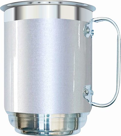 Caneca Alumínio 400ml P/ Sublimação - Kit 40 Canecas