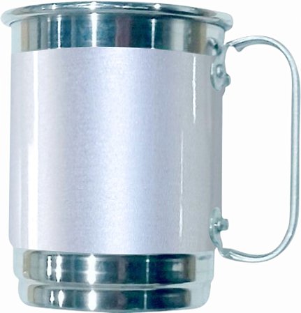 Caneca 500ml Em Alumínio P/ Sublimação Kit 90 Unid