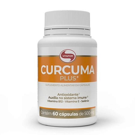 Cúrcuma Plus 500mg (60 caps)