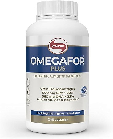 Vitafor - Omegafor Plus - 240 Cápsulas