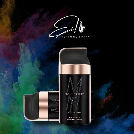 Perfume Spray Árabe - Ballerina  (Ref. Olfativa: Black Opium)