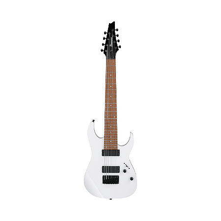 Guitarra 8 Cordas Ibanez Rg8 Wh Branca Cor Branco Orientação Da Mão Destro