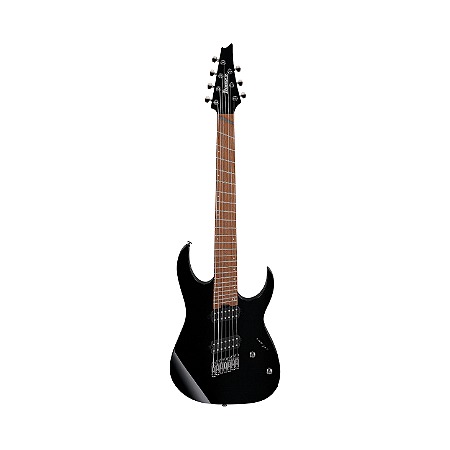 Guitarra Multiscale 7 Cordas Ibanez Rg Standard Rgms7 Black