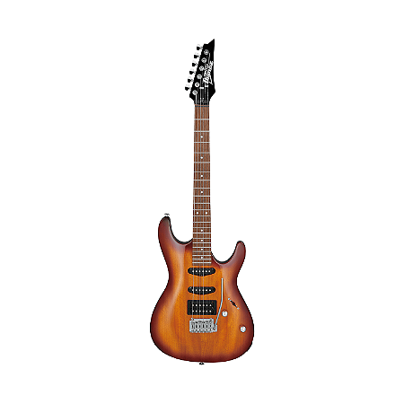 Guitarra Elétrica Ibanez Sa Gio Gsa60 De  Okoume Brown Sunburst Com Diapasão De Amaranto