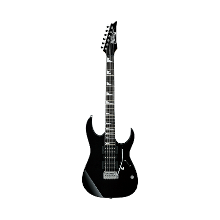 Guitarra Elétrica Ibanez Rg Gio Grg170dx De  Choupo Black Night Com Diapasão De Amaranto