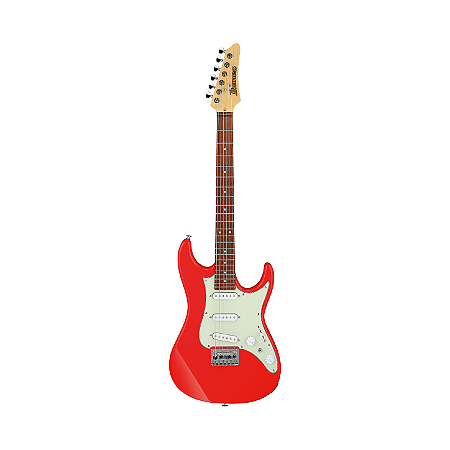 Guitarra Ibanez 6 Cordas Azes31-vm Stratocaster Vermelho